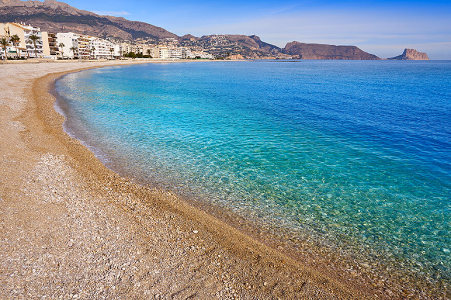 Stränderna i Altea